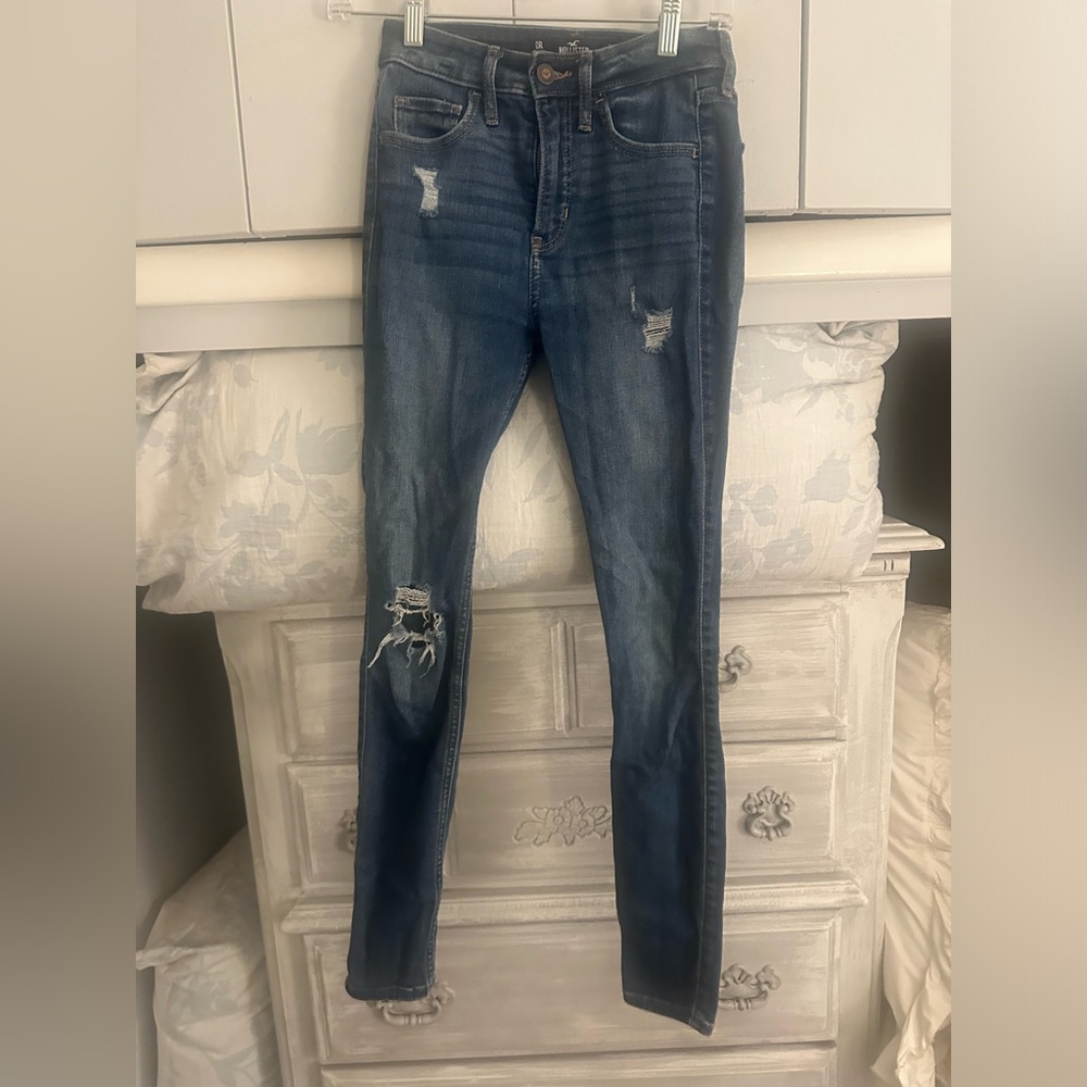 Hollister High rise skinny 0R